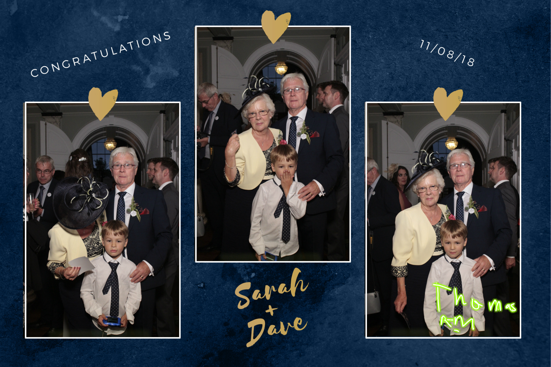 Sarah & Dave's Wedding | View more photos from the event at gallery.myphotoboothexperience.co.uk/u/MyPhotoBoothExperienceLtd/Sarah-Daves-Wedding